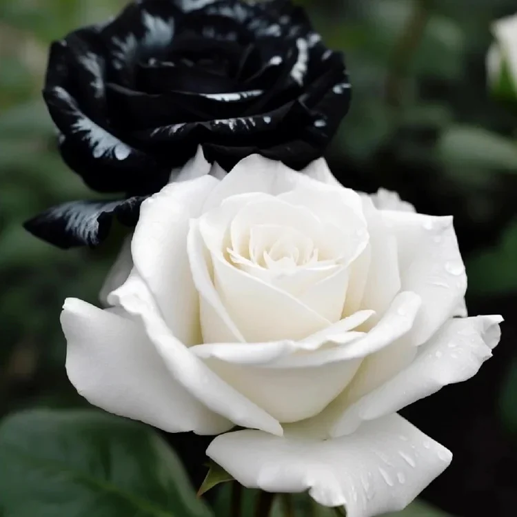 Black&White Kuyla Twin Roses Seeds - Image 2