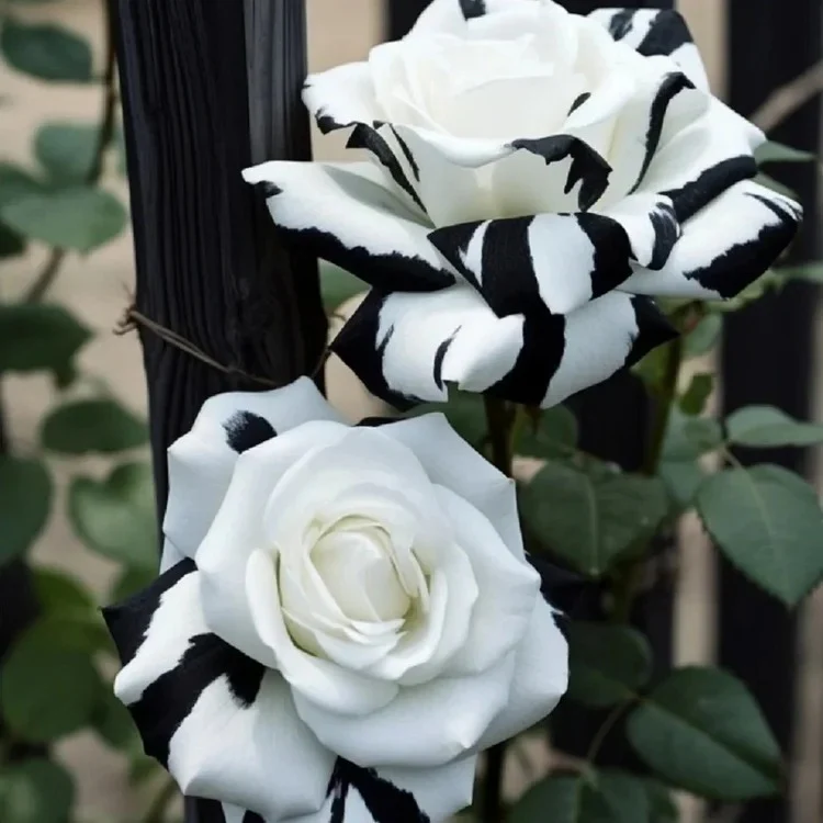 Black&White Kuyla Twin Roses Seeds - Image 5