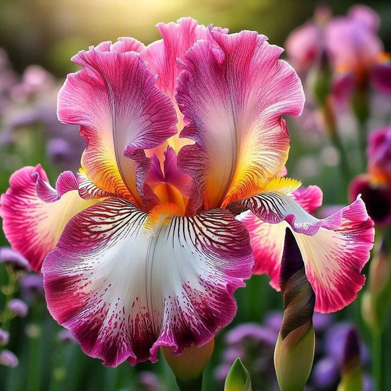 Ruby Streak-Rare Iris Seeds ⚜️ - Image 13