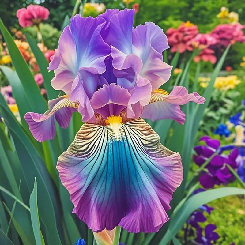 Ruby Streak-Rare Iris Seeds ⚜️ - Image 2