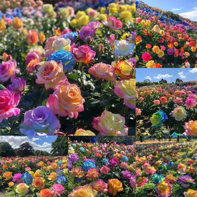 Mixed Color Rose Combination Seeds