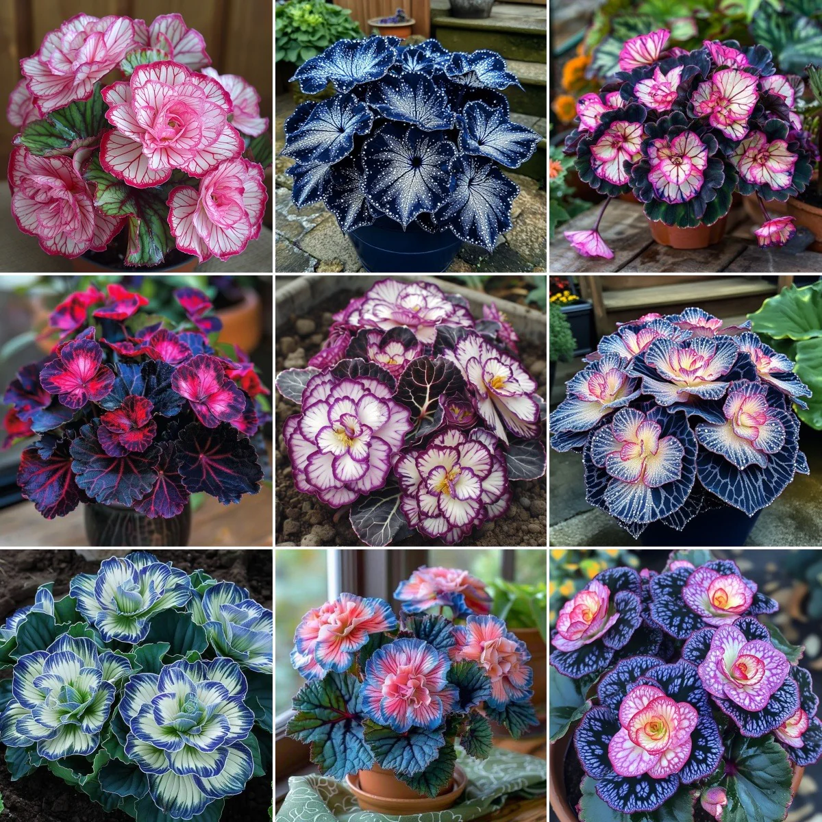 Painted Begonia Seeds