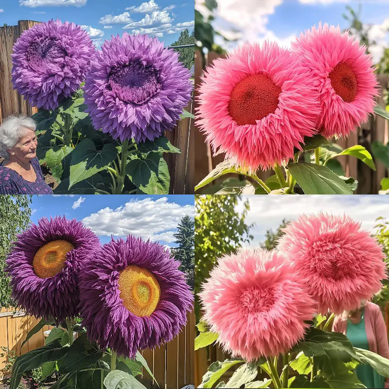 Giant Teddy Bear Sunflower Seeds - Image 6