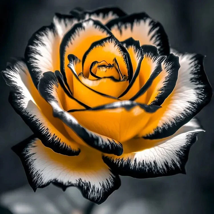 Rare Blue Moon Rose & Multi-Colored Petal Lace Rose Seeds - Image 4