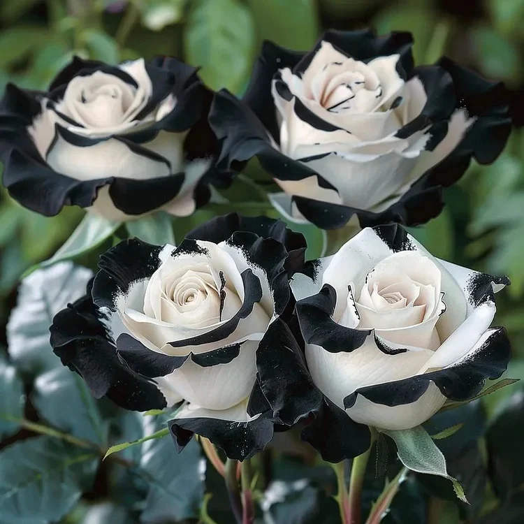 Rare Blue Moon Rose & Multi-Colored Petal Lace Rose Seeds - Image 6