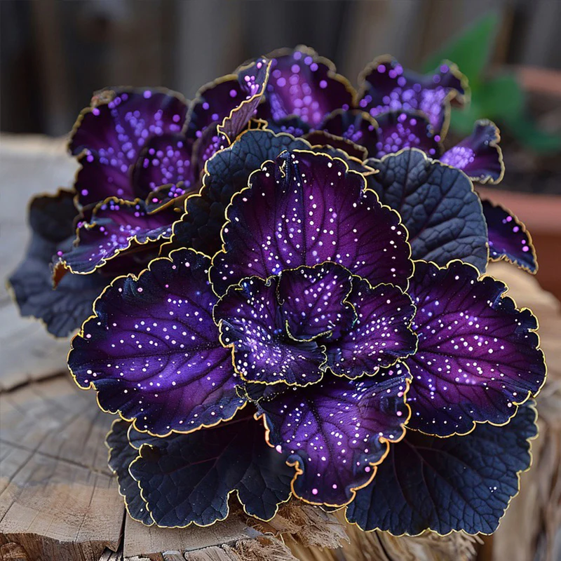 Rare Galaxy Polka Dot Begonia Seeds - Image 2