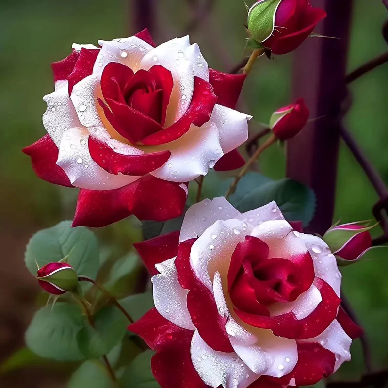 Red Heart Twin Rose Seeds - Image 7